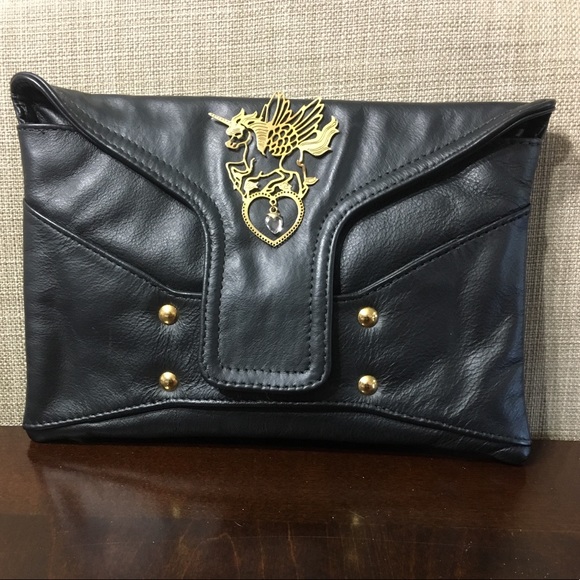 nOir Envelope Clutch - Picture 2 of 8